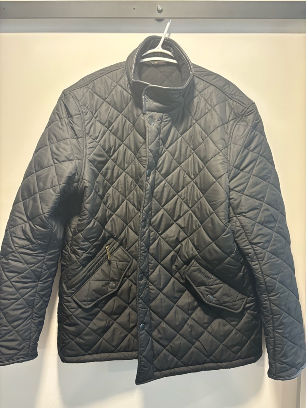 Barbour Black Quilted Lightweight Jacket